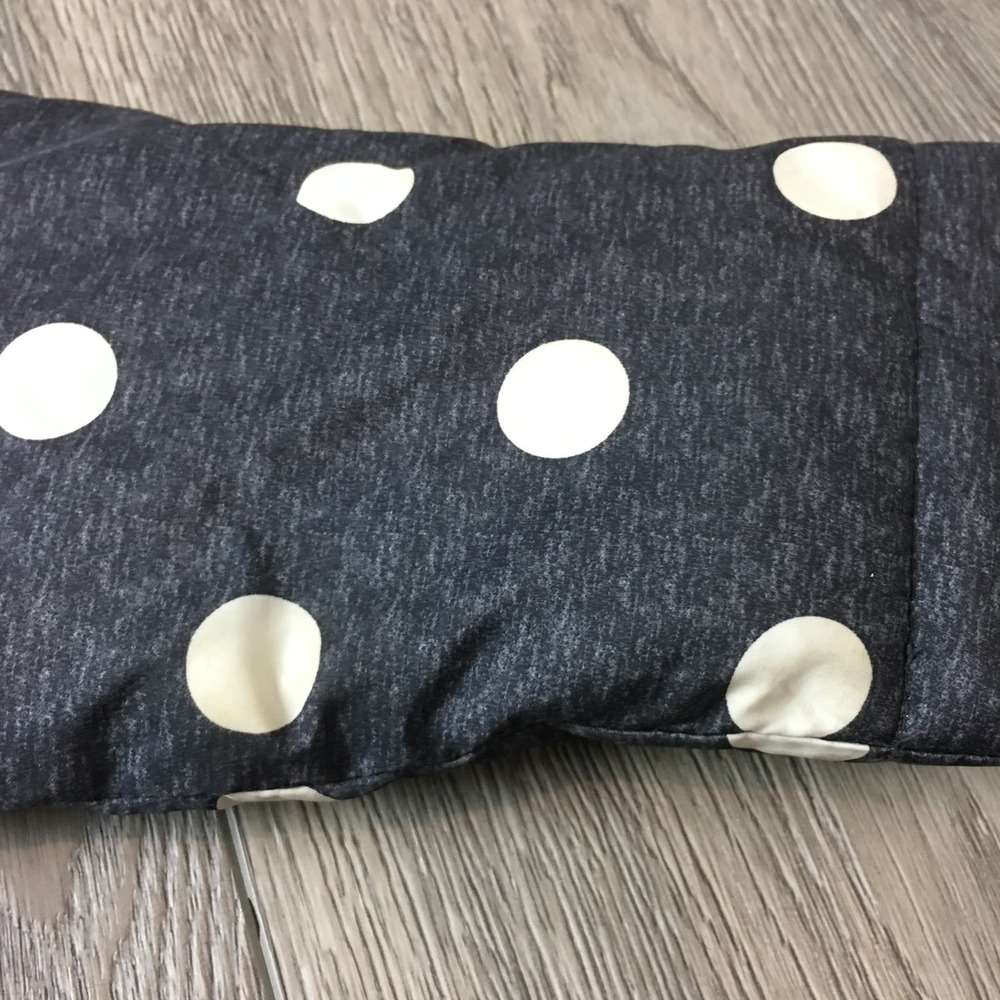 Baby Gap Polka Dots Faux Fur Hood Puffer Duffle Parka Jacket Black 3 Years - Picture 5 of 8